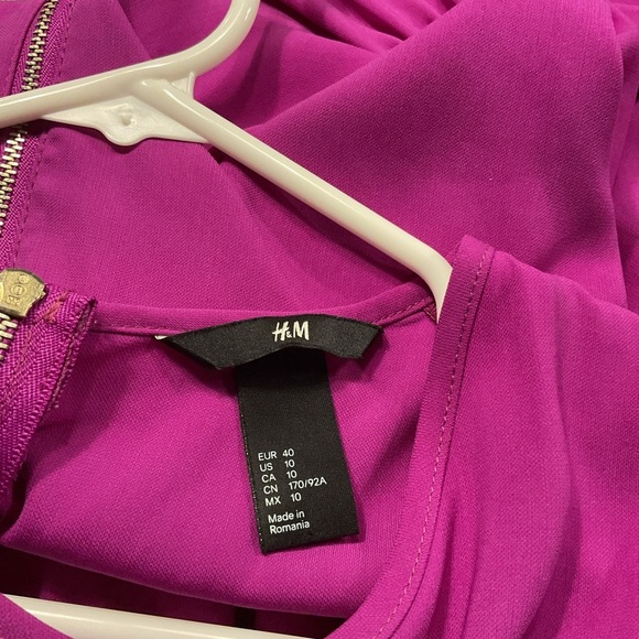 H&M Magenta Sleeveless Dress - Picture 6 of 6
